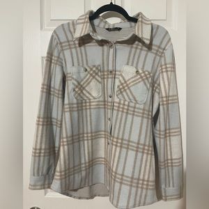 cozy button-down shirt